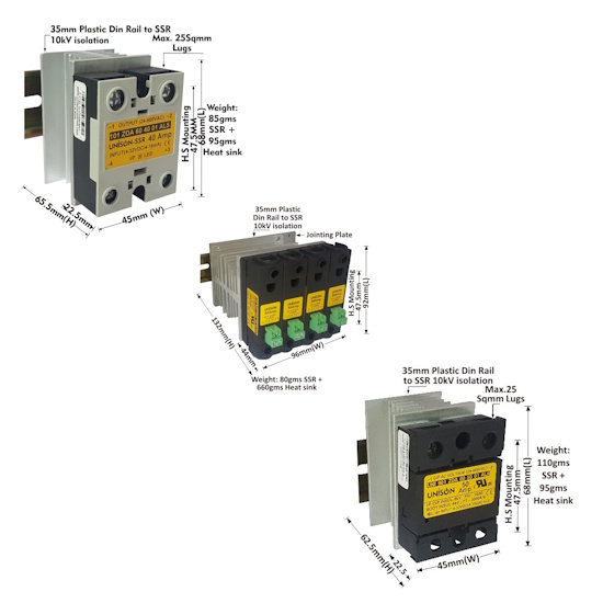 Single Phase DC to AC SSR